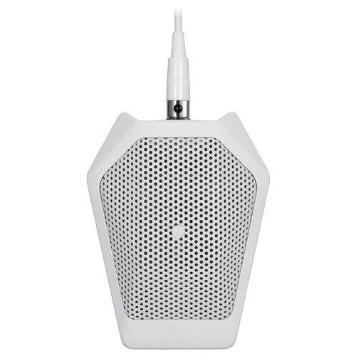 鐵三角 U851RWb 心形指向電容式界面話筒 (白色)-俯視圖